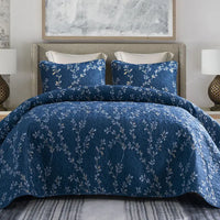 Floral-navy